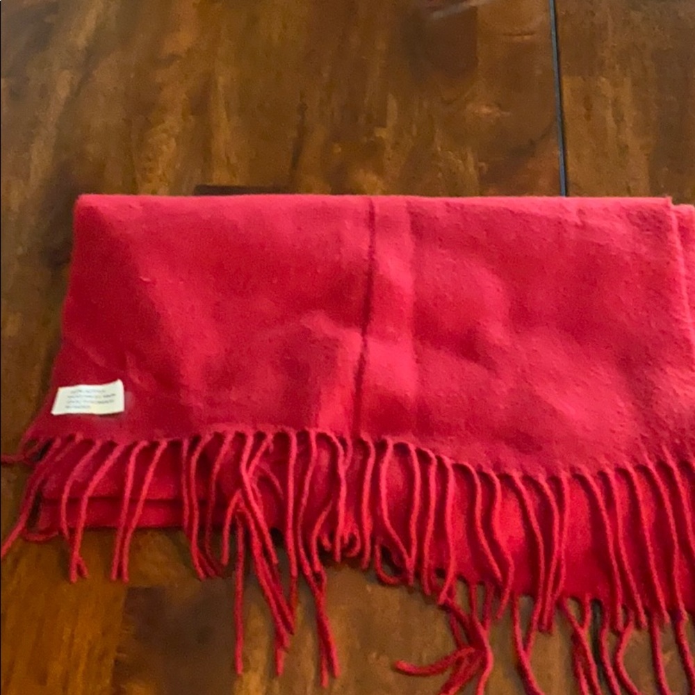 Red scarf
